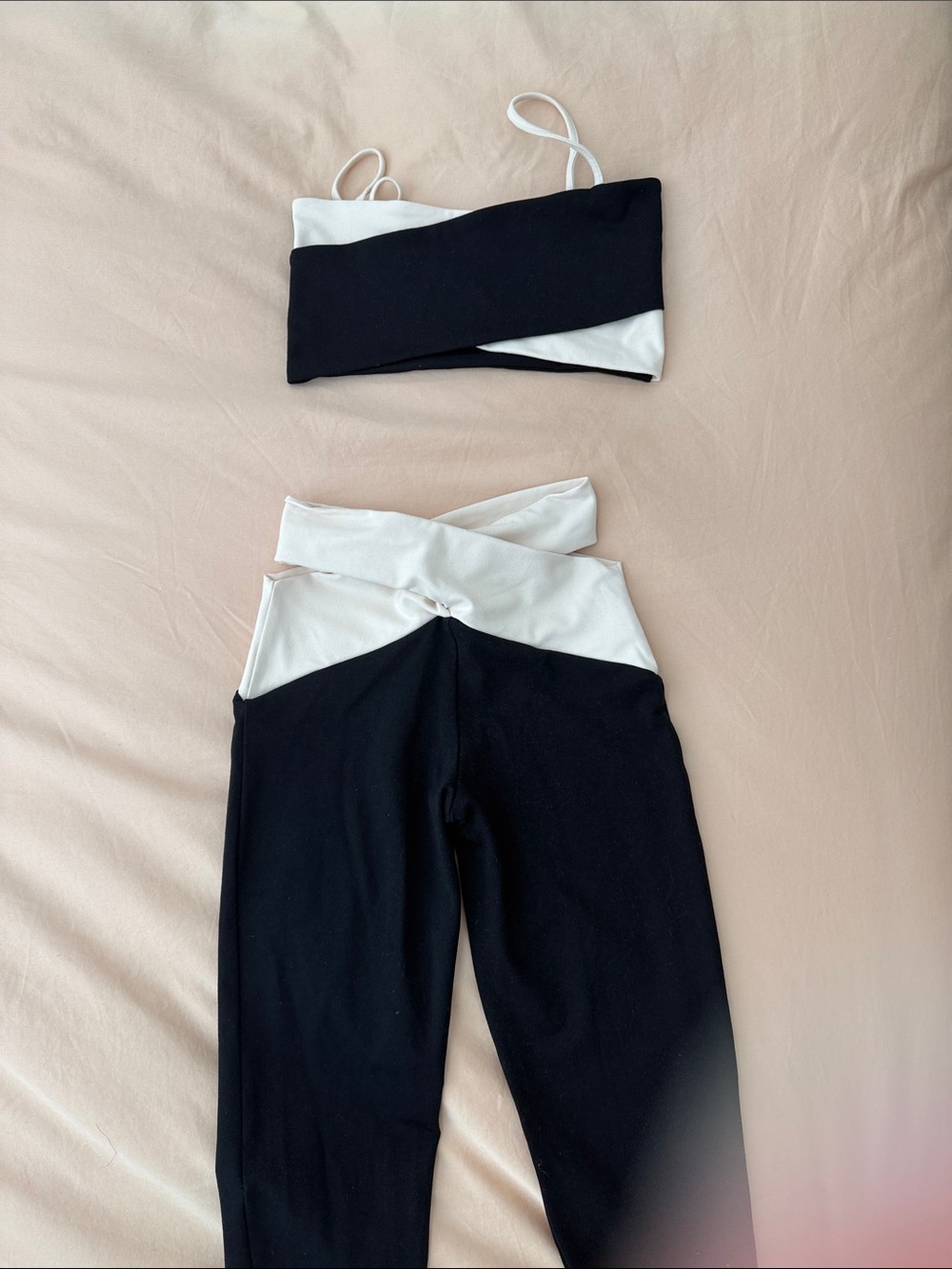 Live the Process Orion Criss-Cross Leggings and Crop Top Set